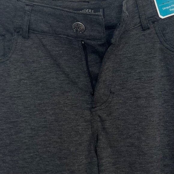 Lee Riders Comfort Waist Mid-Rise Slim Fit Pants Womens 12L Gray New Skinny Leg - Picture 5 of 10